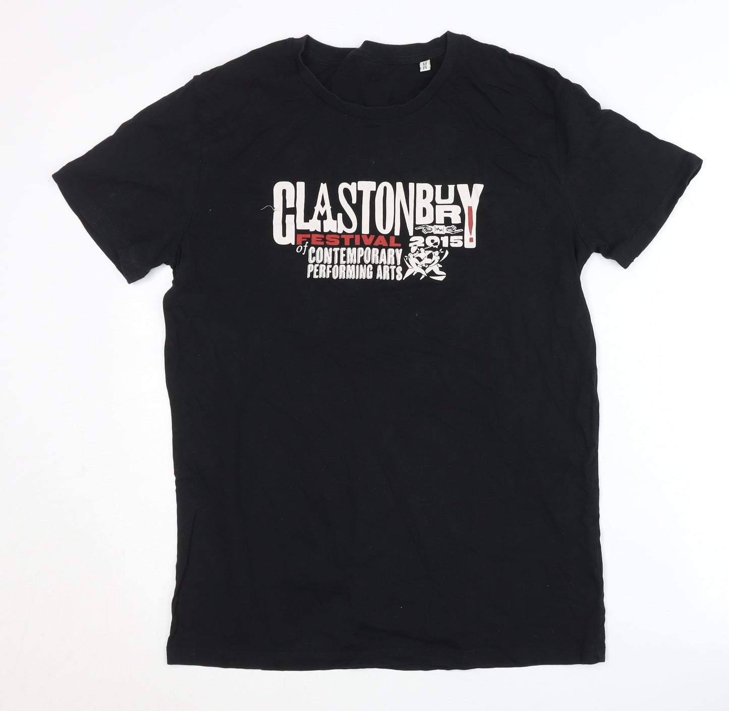 Stanley Stella Men's Black Festival T-Shirt, Size M