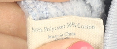 Jack Wills Blue Women’s Full Zip Hoodie Size 8