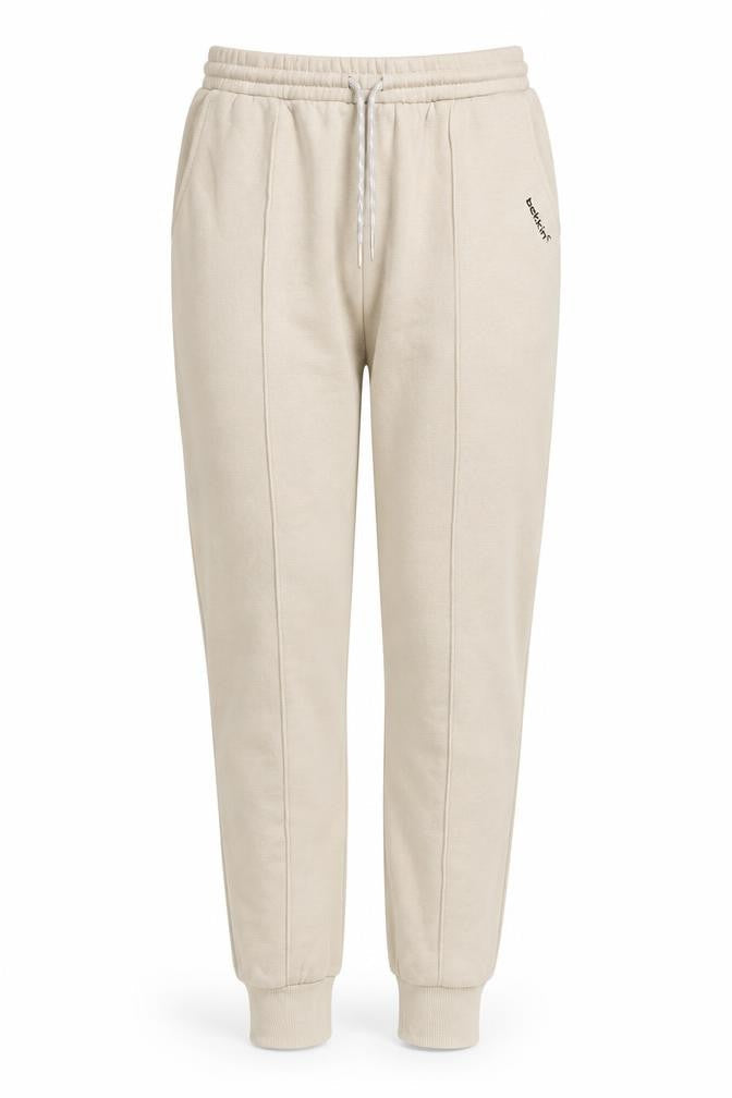 Bekkin Womens Beige Jogger Trousers Size 10