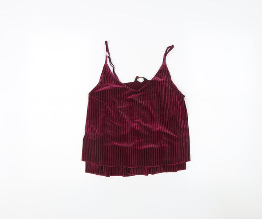 Ann Summers Women's Purple Velvet Camisole - S