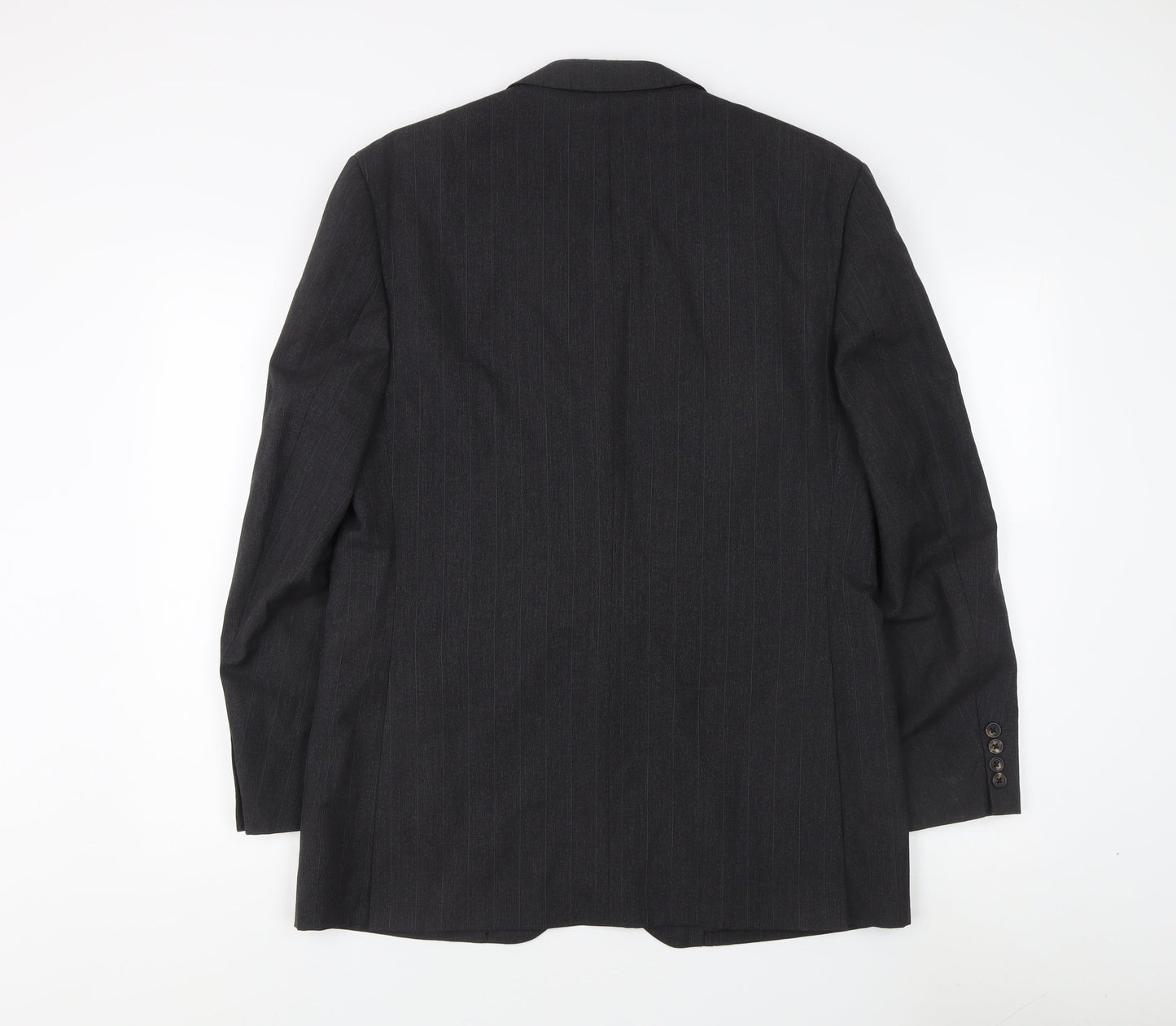 Aquascutum Men's Grey Blazer, Size 40, Classic Style