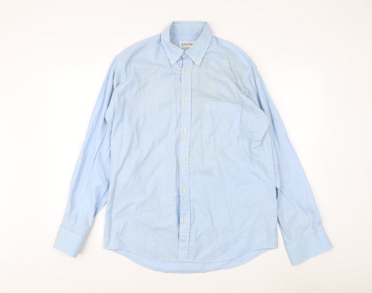 Pierre Cardin Men's Blue Formal Shirt, Size 39
