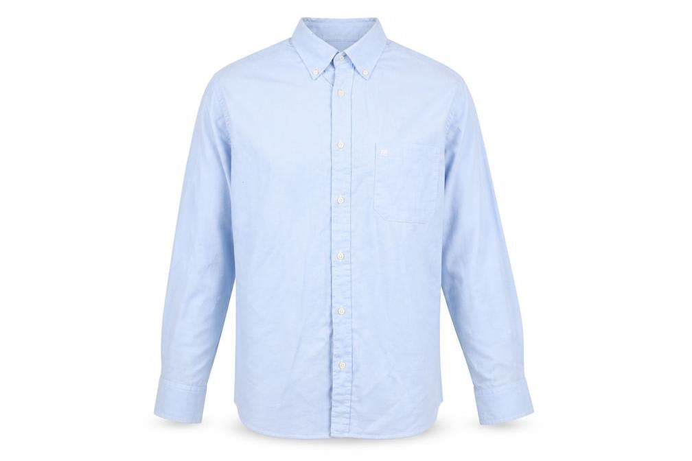 Pierre Cardin Men's Blue Formal Shirt, Size 39