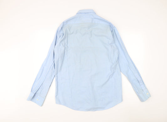 Pierre Cardin Men's Blue Formal Shirt, Size 39