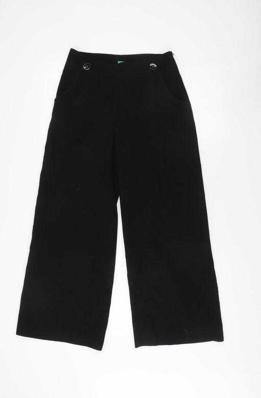 Hobbs Women's Black Wool Trousers Size 8