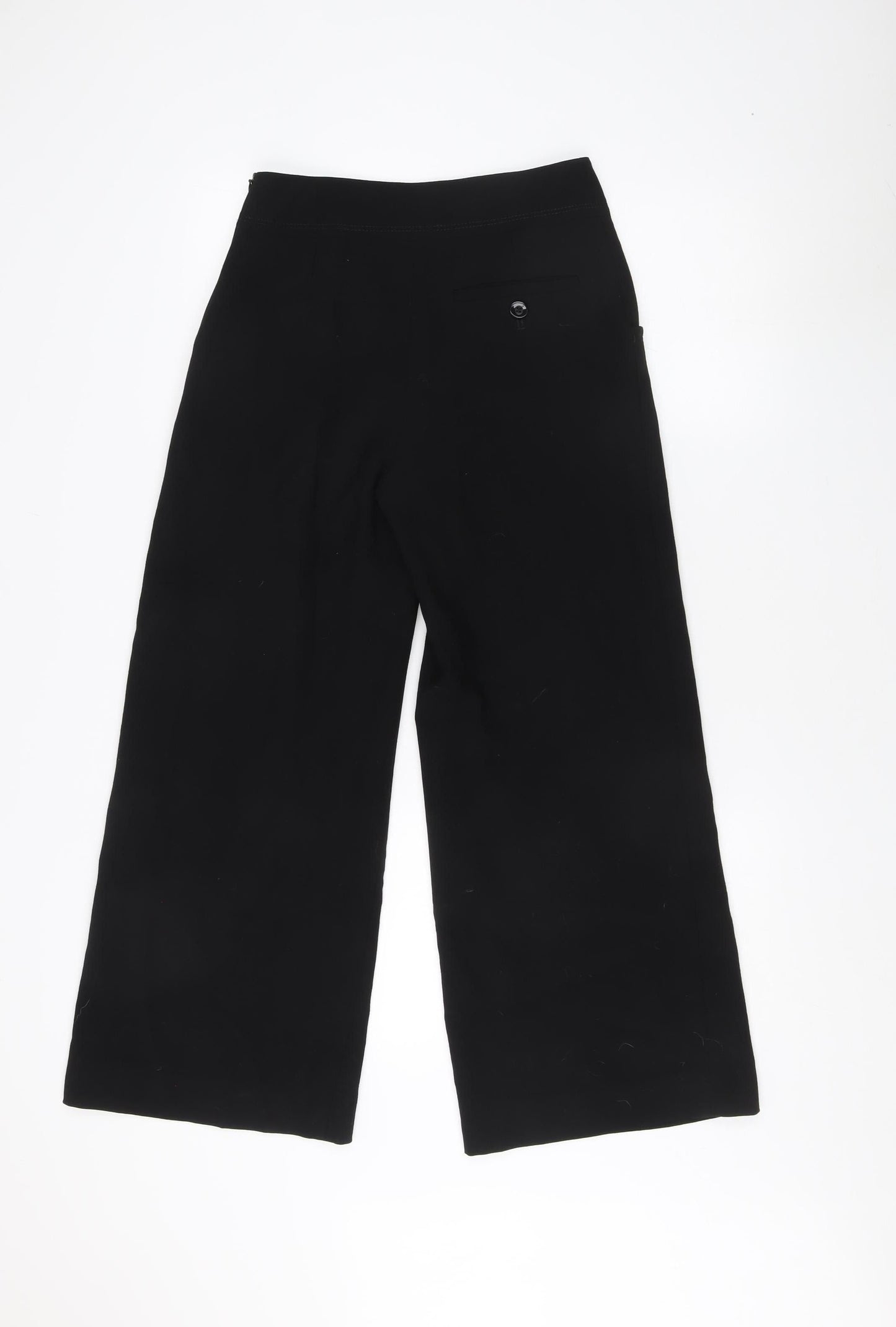 Hobbs Women's Black Wool Trousers Size 8