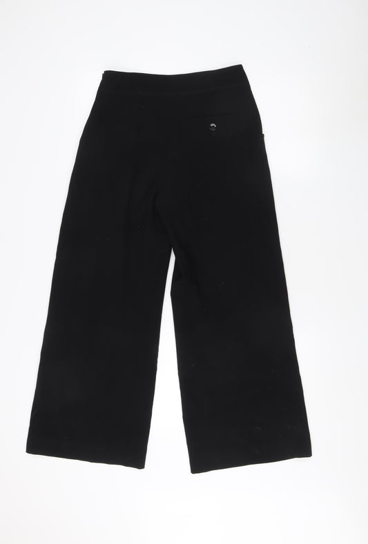 Hobbs Women's Black Wool Trousers Size 8