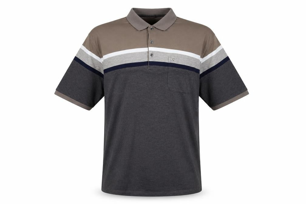 Charles Norton Men's Multicoloured Polo Shirt XXL