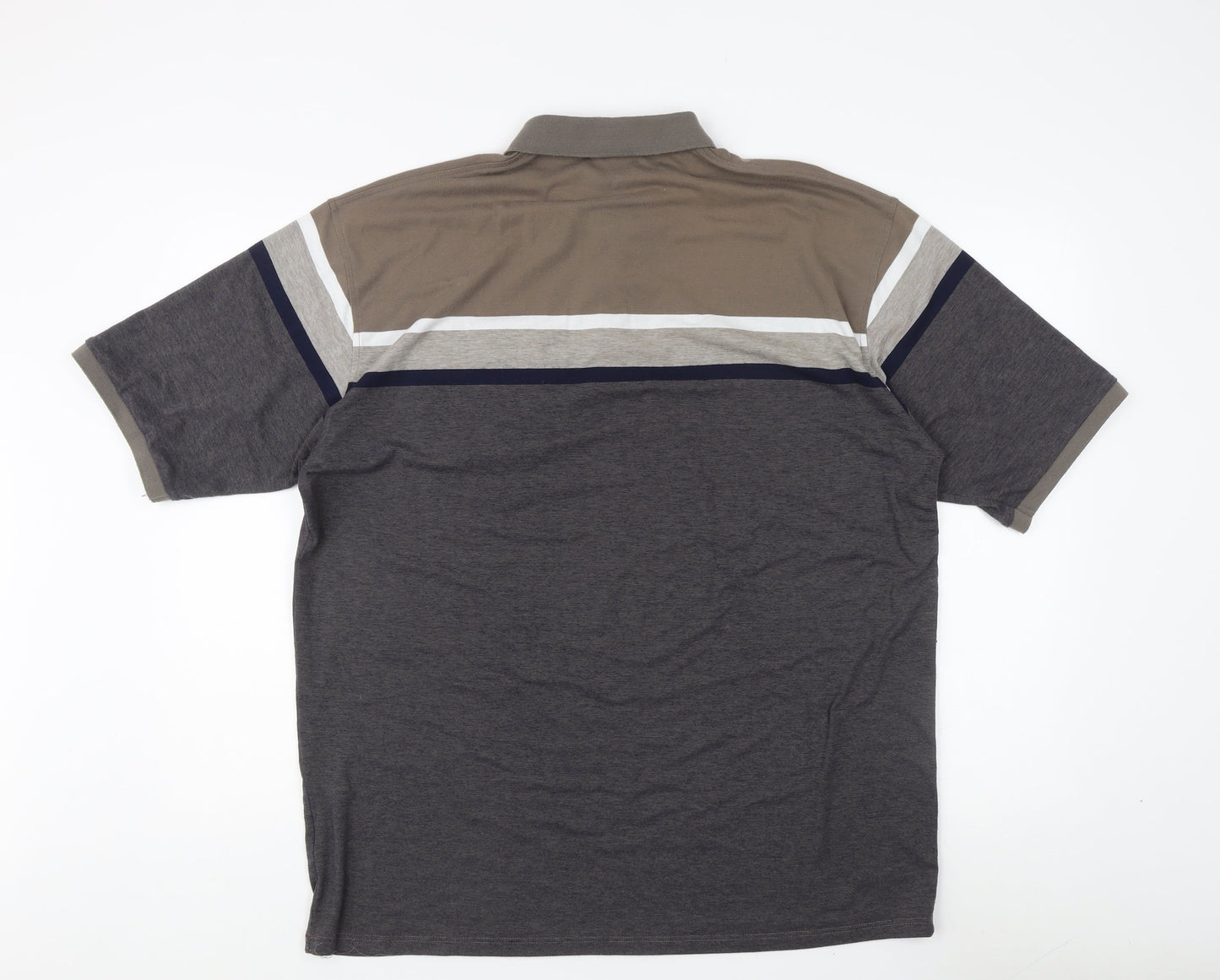 Charles Norton Men's Multicoloured Polo Shirt XXL