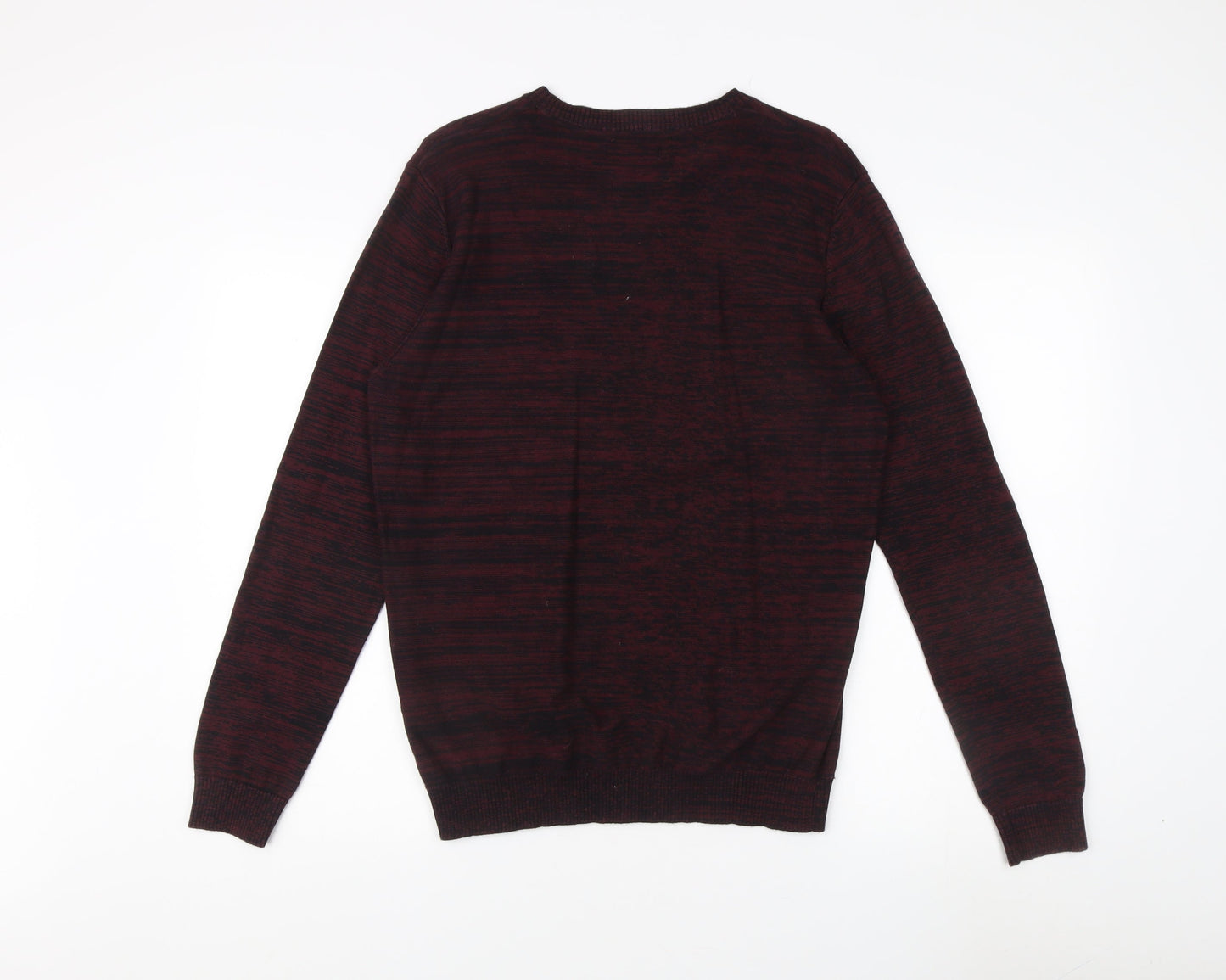 Jack & Jones Men's Red Pullover Jumper, Size L