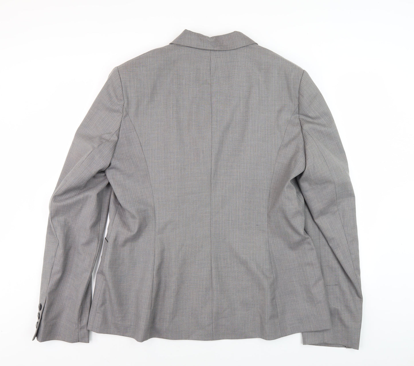 Long Tall Sally Grey Women's Blazer Size 20 Classic
