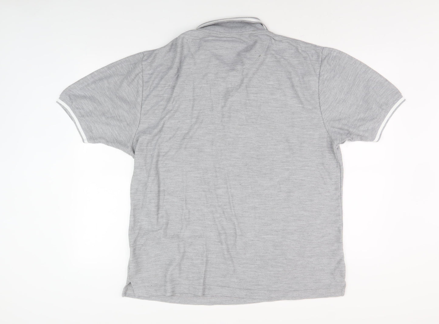 River Road Men's Grey 2XL Polo Shirt