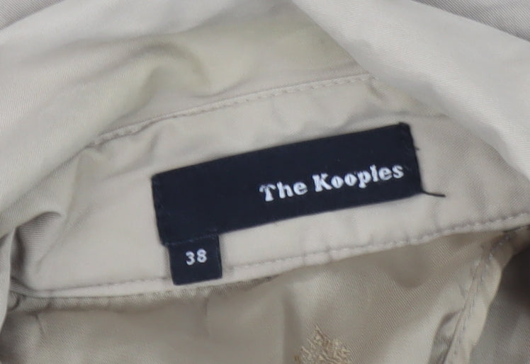 The Kooples Men's Beige Trench Coat Size 38