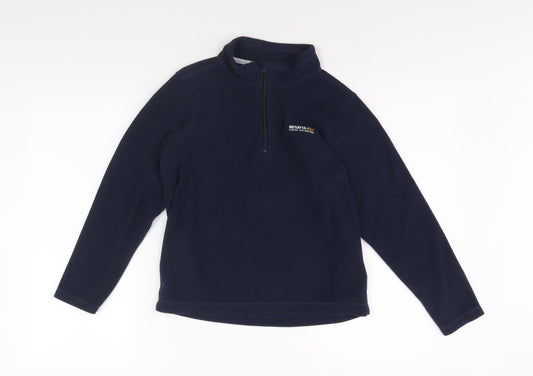 Regatta Boys Blue Fleece Zip Sweatshirt, 11-12 Years