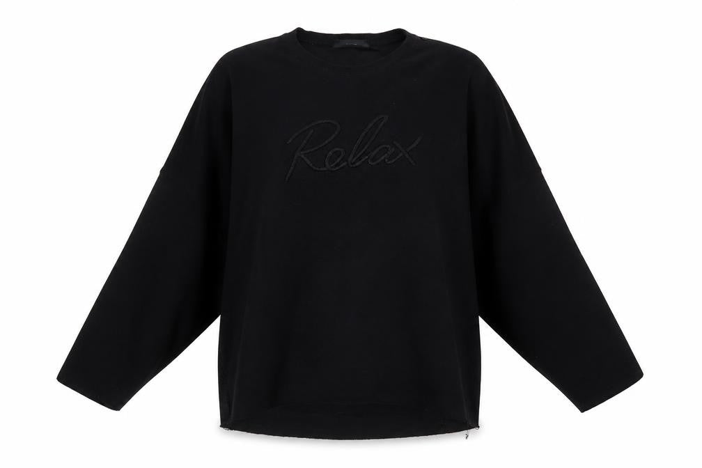 Mens UK M Relaxed Diesel Black Pullover Sweatshirt
