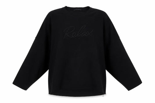 Mens UK M Relaxed Diesel Black Pullover Sweatshirt
