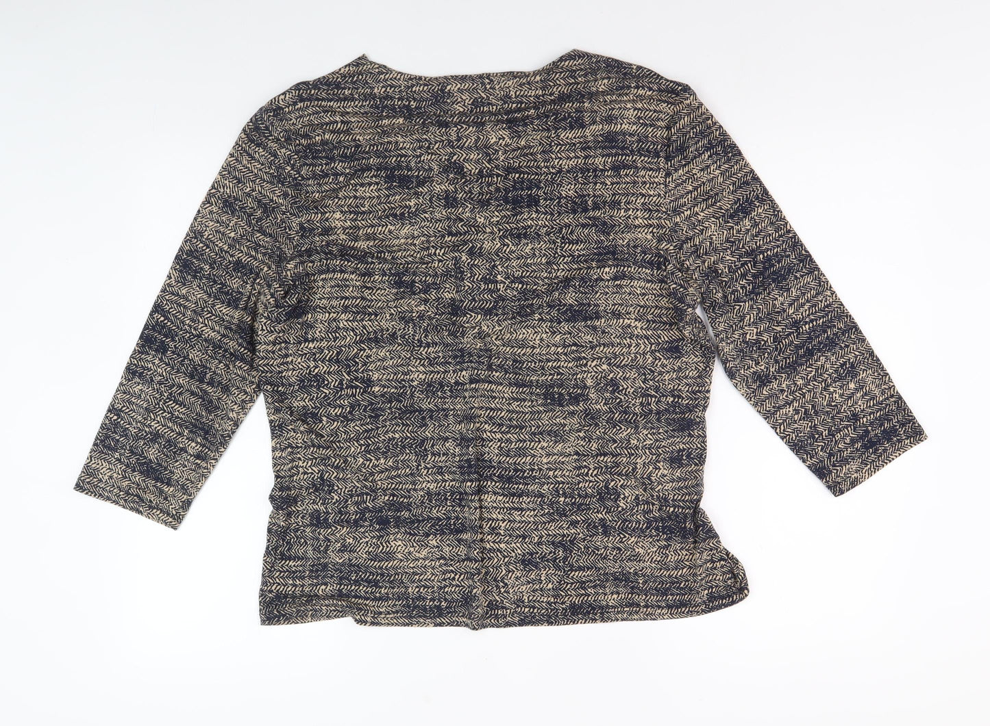 Viyella Women's Multicoloured XL Geometric Top