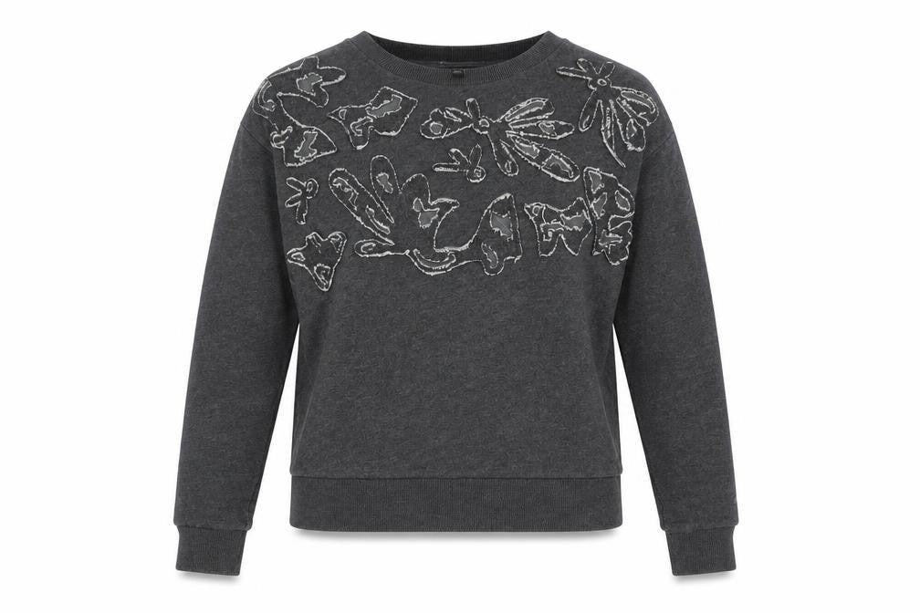 Womens UK XS Regular Banana Republic Grey Pullover Tight-Knit