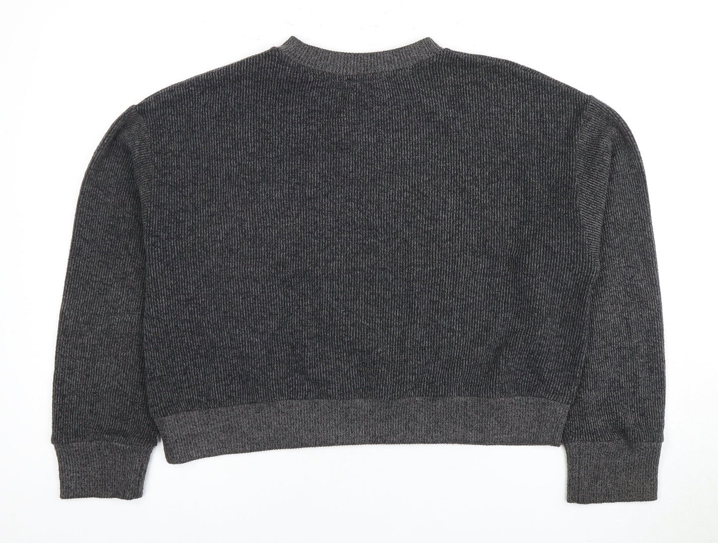 Zara Women's Grey Knit Pullover Jumper Size 12