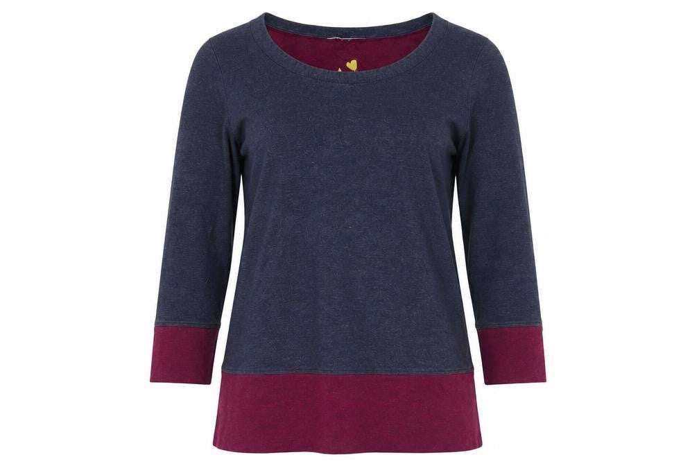 Womens UK Size 8 White Stuff Multicoloured Lyocell Blend T-Shirt