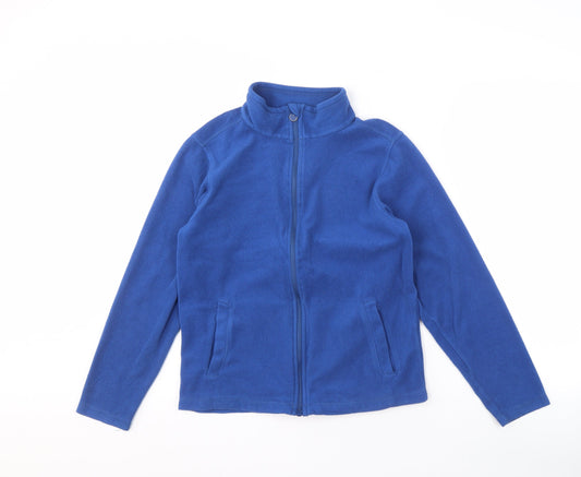 Regatta Boys Blue Track Jacket Size 30 Full Zip