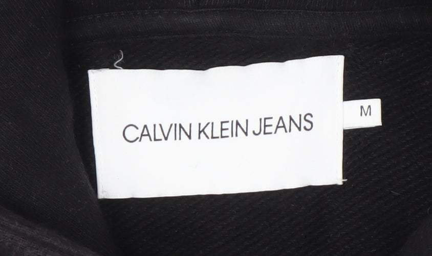 Calvin Klein Jeans Men's Black Pullover Hoodie M