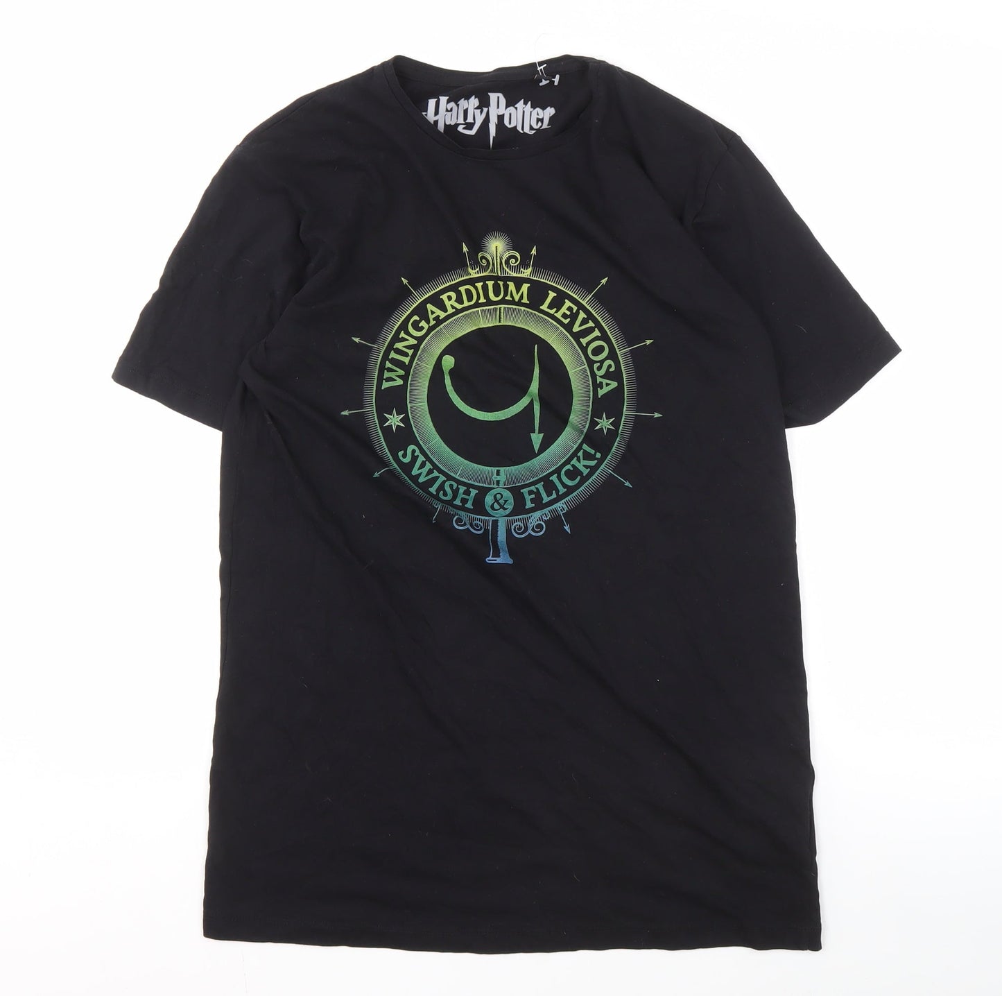 Harry Potter Black Graphic Men's T-Shirt - Excellent Condition