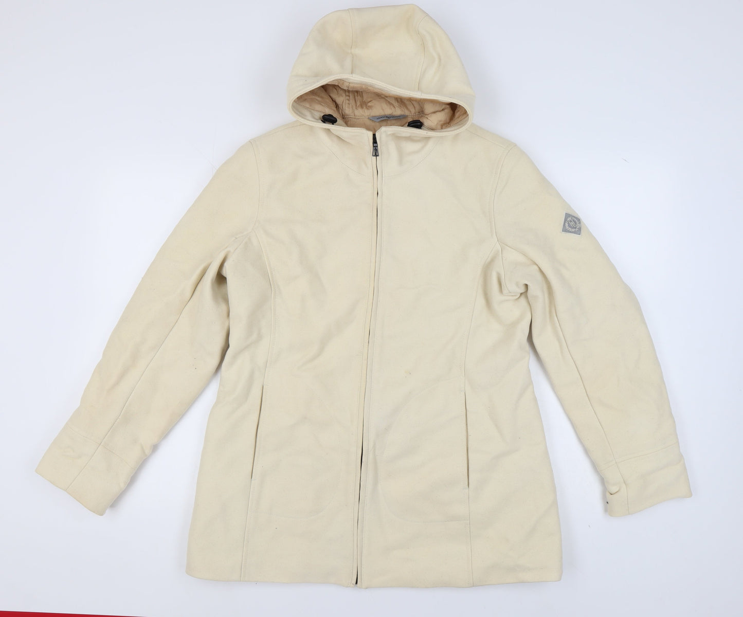 Henri Lloyd Men's Beige Hooded Jacket Size 4