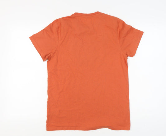 Mountain Warehouse Men's Orange S Graphic T-Shirt