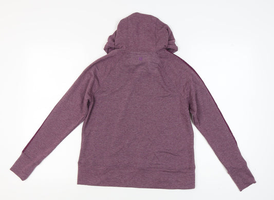 Mountain Warehouse Women's Purple Hoodie Size 8