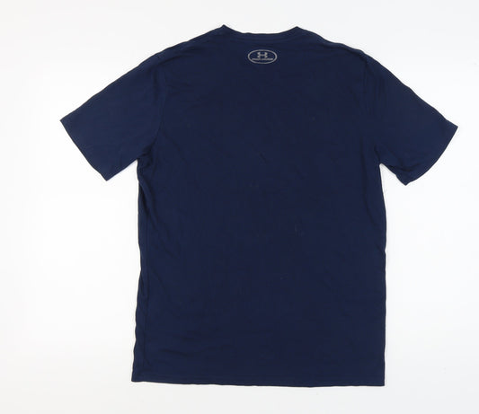 Under Armour Men's Blue M Relaxed Fit T-Shirt