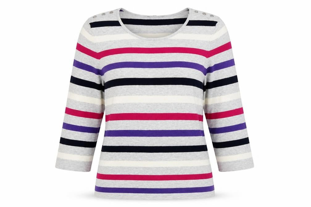 Womens UK 12 Regular Laura Ashley Multicoloured Pullover