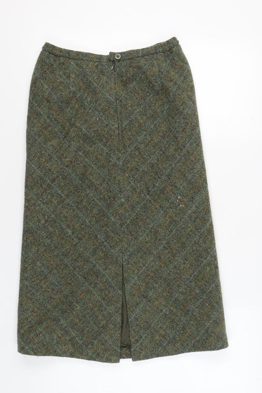 Cotswold Collections Women’s Green Tweed Skirt Size 12