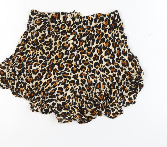 V by Very Women’s Multicoloured Leopard Shorts