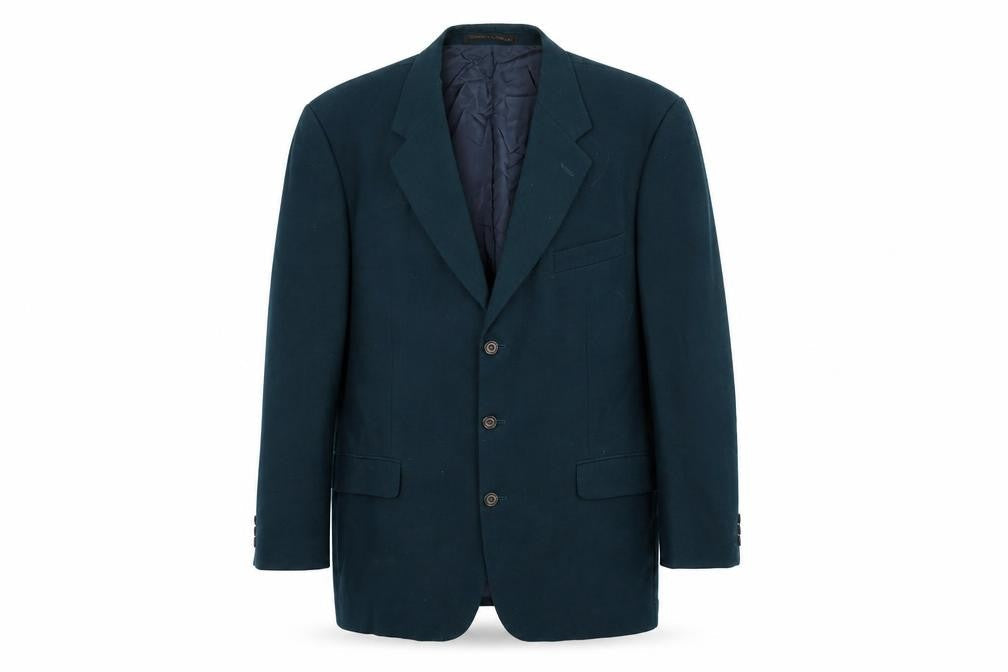 Marks & Spencer Men's Blue Blazer, Mid-Length, 44