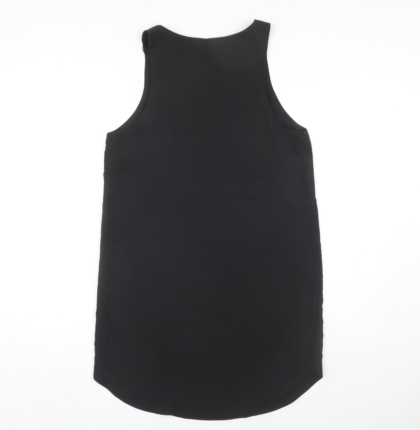 H&M Women's Black Shift Dress, Size 10, Sleeveless