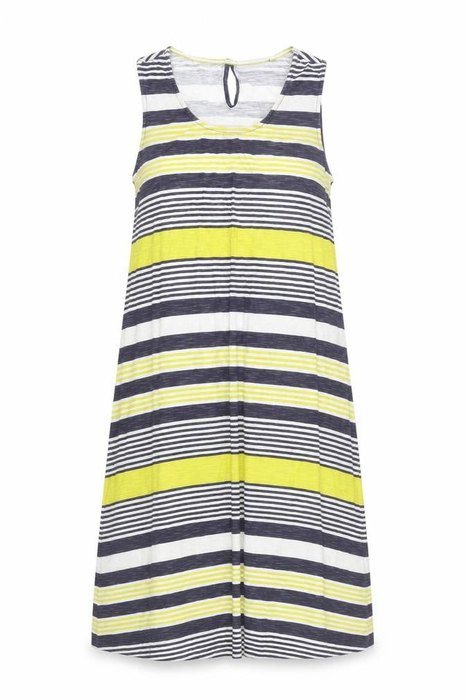 Capri Clothing Women's Multicoloured Striped Tank Dress