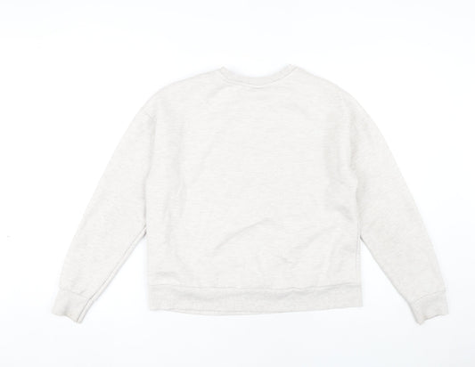 Disney Women's Grey XS Minnie Mouse Sweatshirt