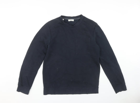 Selected Homme Men's Blue Pullover Sweatshirt Size S