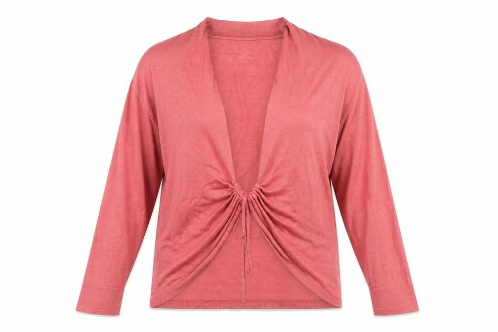 ELVI Women's Pink Cardigan