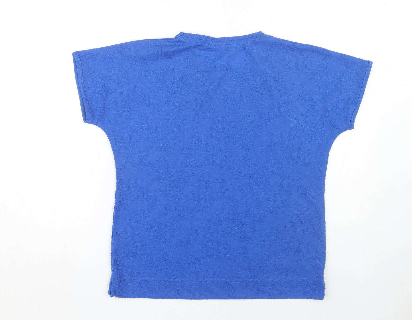 ISLE Women's Blue T-Shirt Size S Short Sleeve Casual