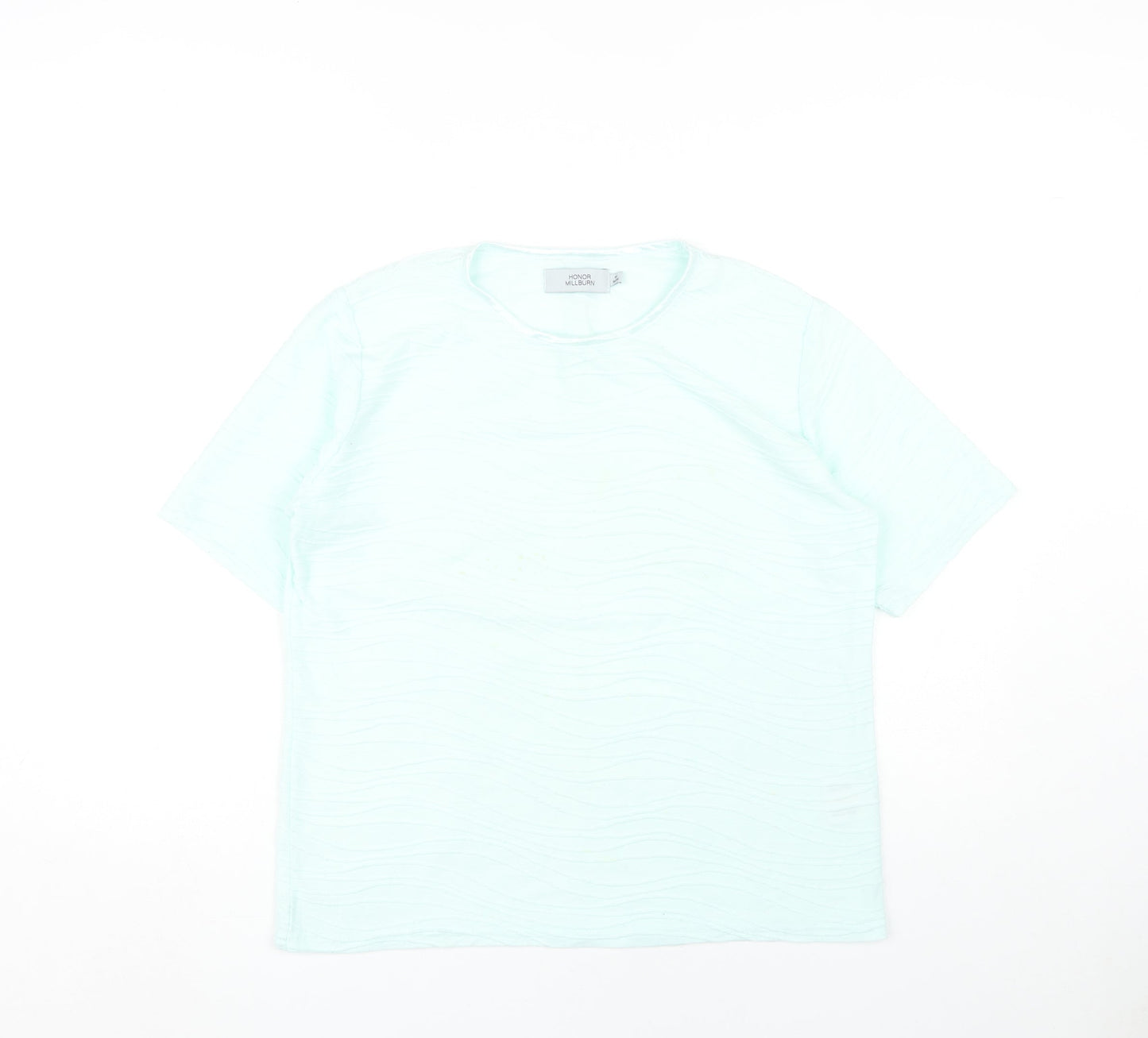 Honor Millburn White Crew Neck T-Shirt M Women