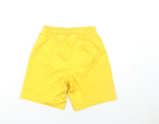 Puma Boys Yellow Activewear Shorts, UK Size 12, Summer