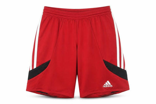 Adidas Boys Red Athletic Shorts - Gym & Training