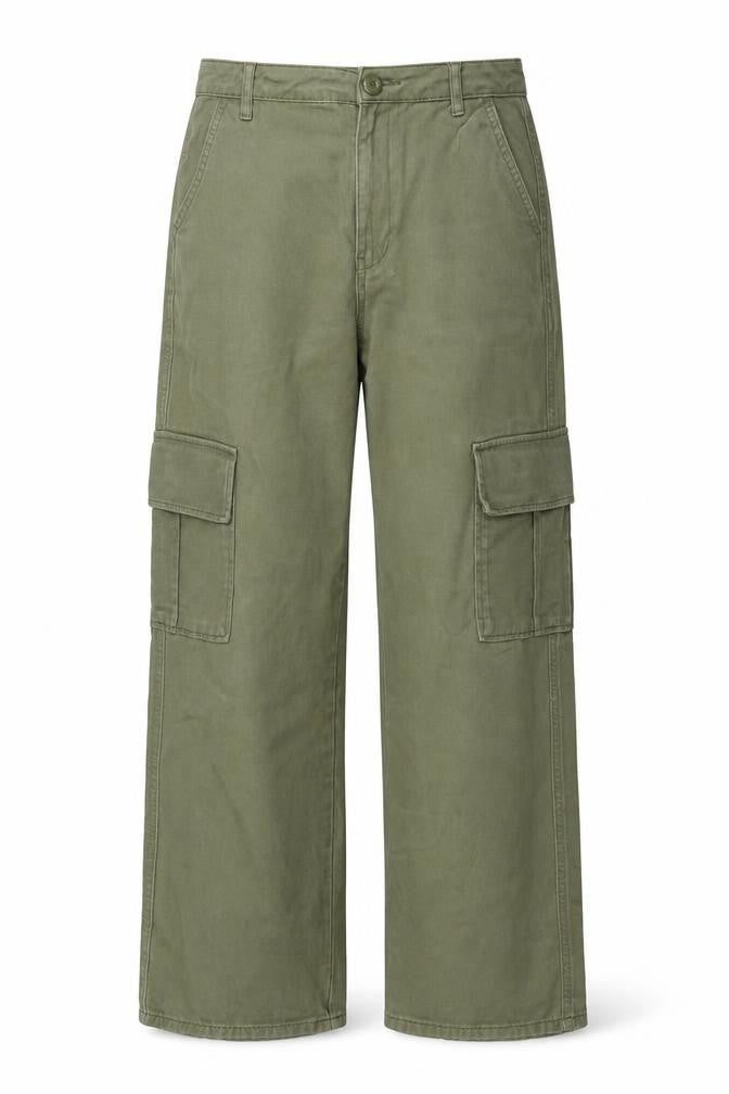 New Look Women's Green Cargo Trousers Size 6
