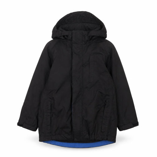Peter Storm Boys' Black Hooded Jacket 3-4 Years