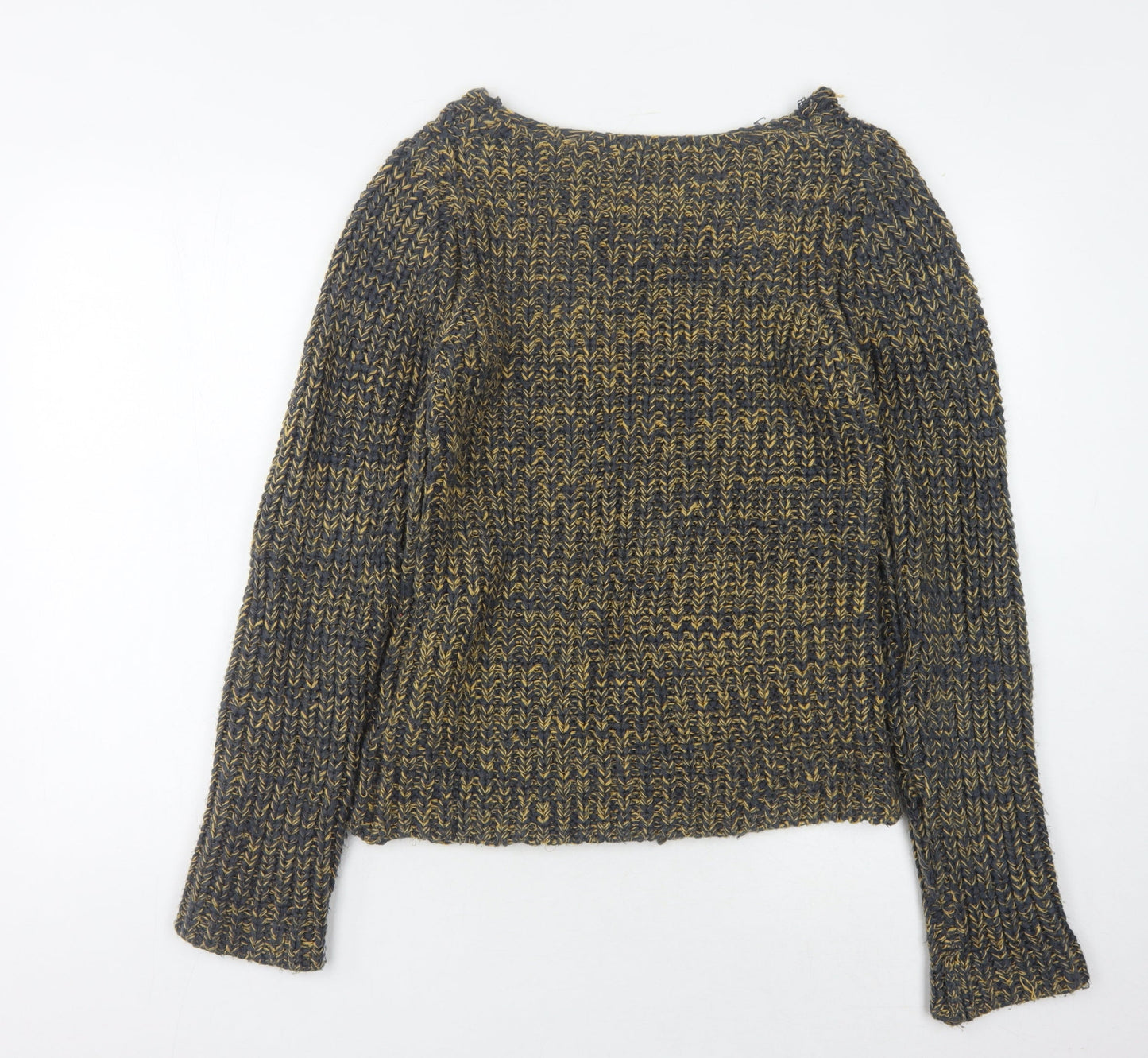 SoulCal & Co Womens Multicoloured Chunky Knit Pullover Jumper Size 10