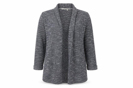 Womens UK 8 Relaxed Fat Face Blue Cardigan