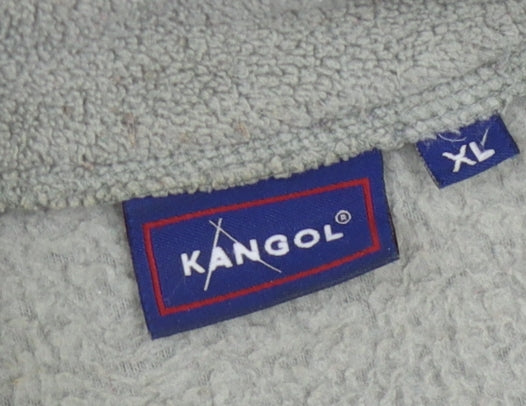 Kangol Unisex Green XL Fleece Jacket with Zip
