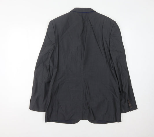 Ted Baker Men's Black 38R Blazer Jacket